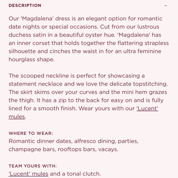 House of CB Magdalena Oyster Bustier Corset Mini Strapless Dress - Picture 11 of 11